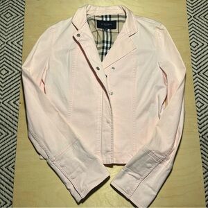 Pink Vintage Burberry London Light Nova Jacket Y2K size 10